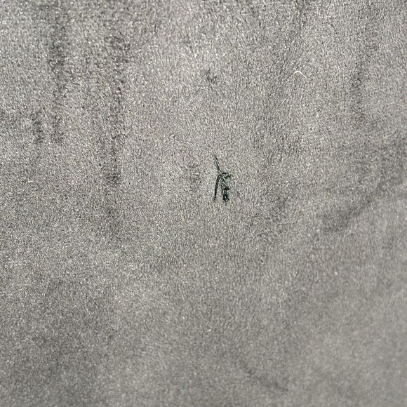 H&M Faux Suede Faux Fur Reversible Long Coat Jacket Size 6 - Picture 14 of 14